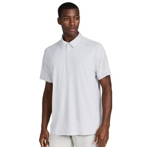 Rhone Polo Mens Medium Grey Momentum Tech Golf Performance Stretch Quarter Zip